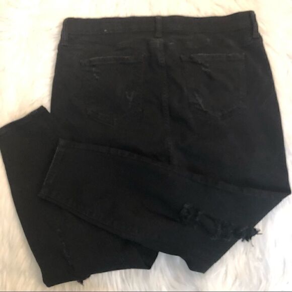 Torrid sky high skinny jeans 16S black distressed - Picture 6 of 8